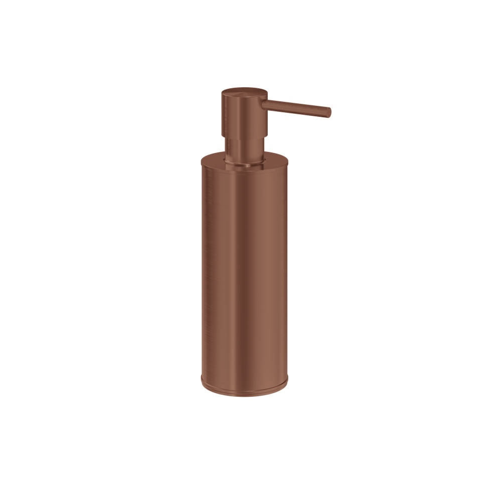 Cutout image of Crosswater MPRO Brushed Bronze Freestanding Soap Dispenser